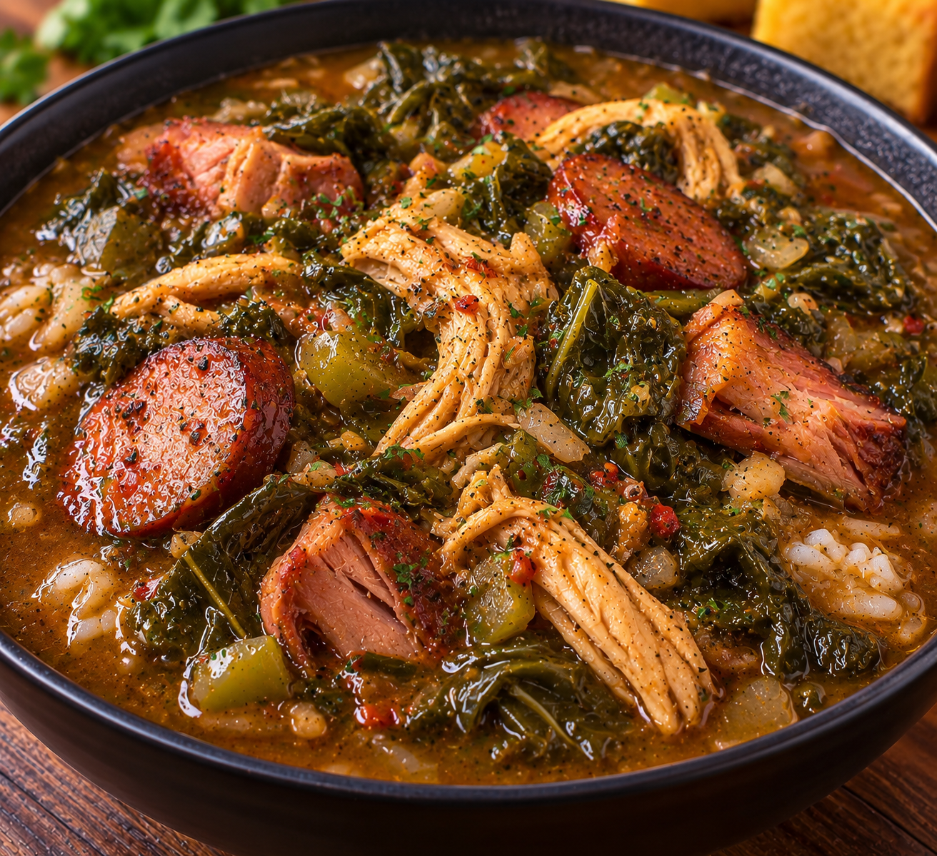 Combo Gumbo Collard Greens